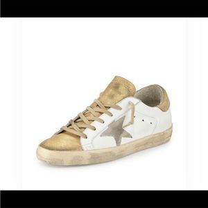 Golden Goose superstar metallic sneakers